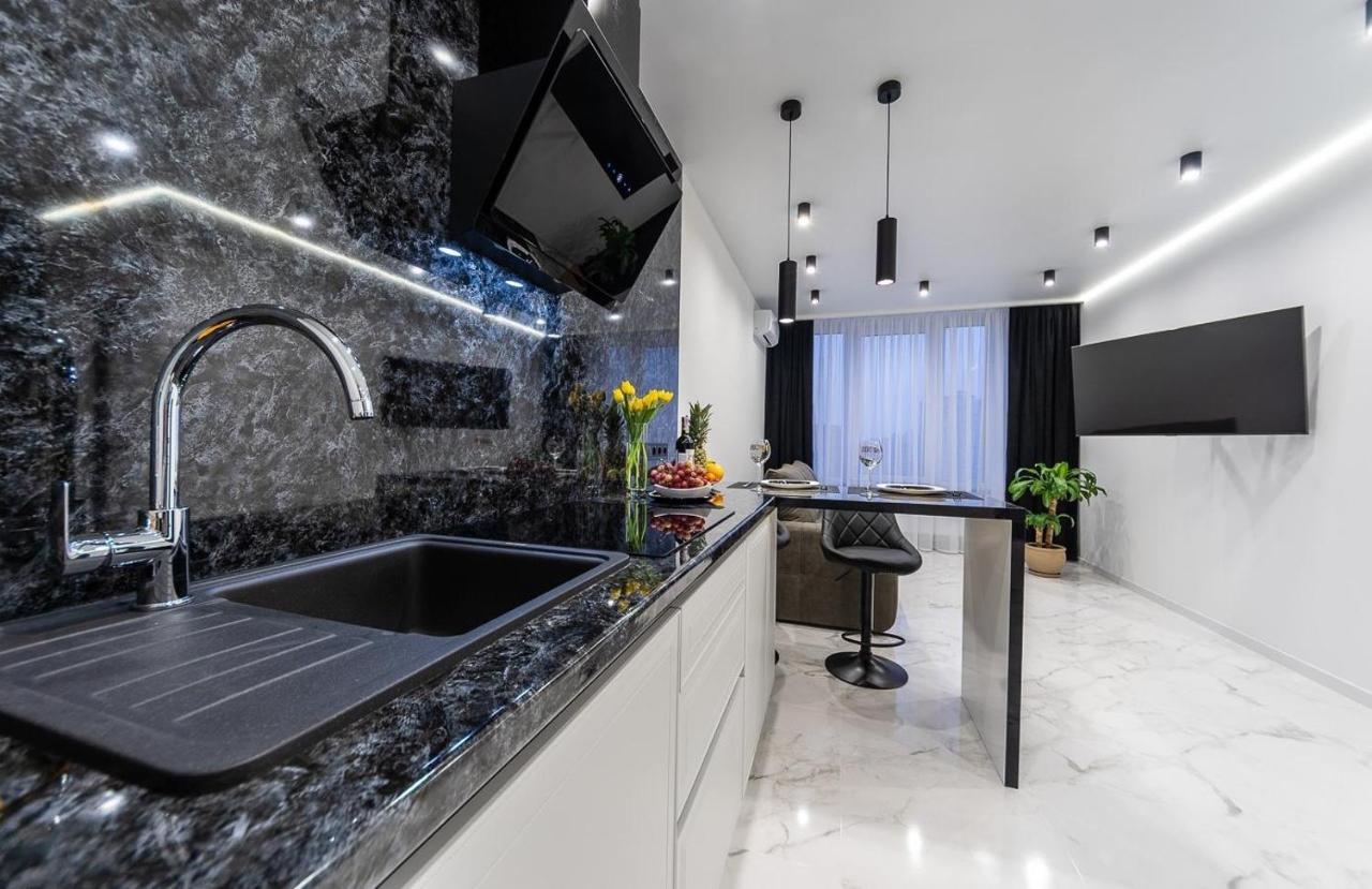 Новая Квартира С Авторским Ремонтом В Жк Seven Днепровская Набережная Kiev Exterior foto